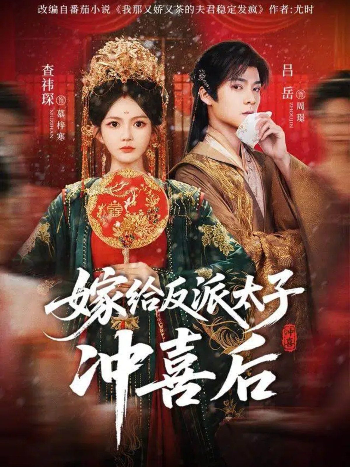 嫁给反派太子冲喜后 泰剧封面