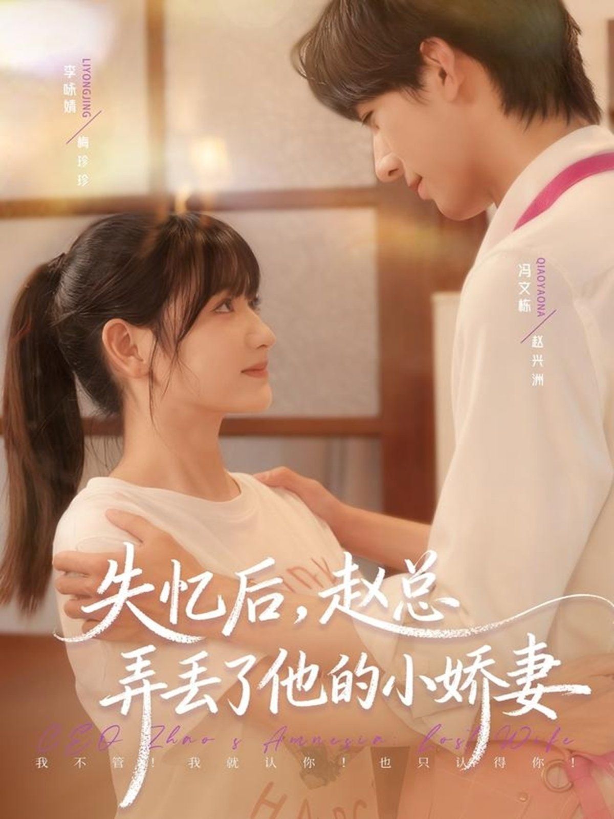失忆后，赵总弄丢了他的小娇妻 高清封面