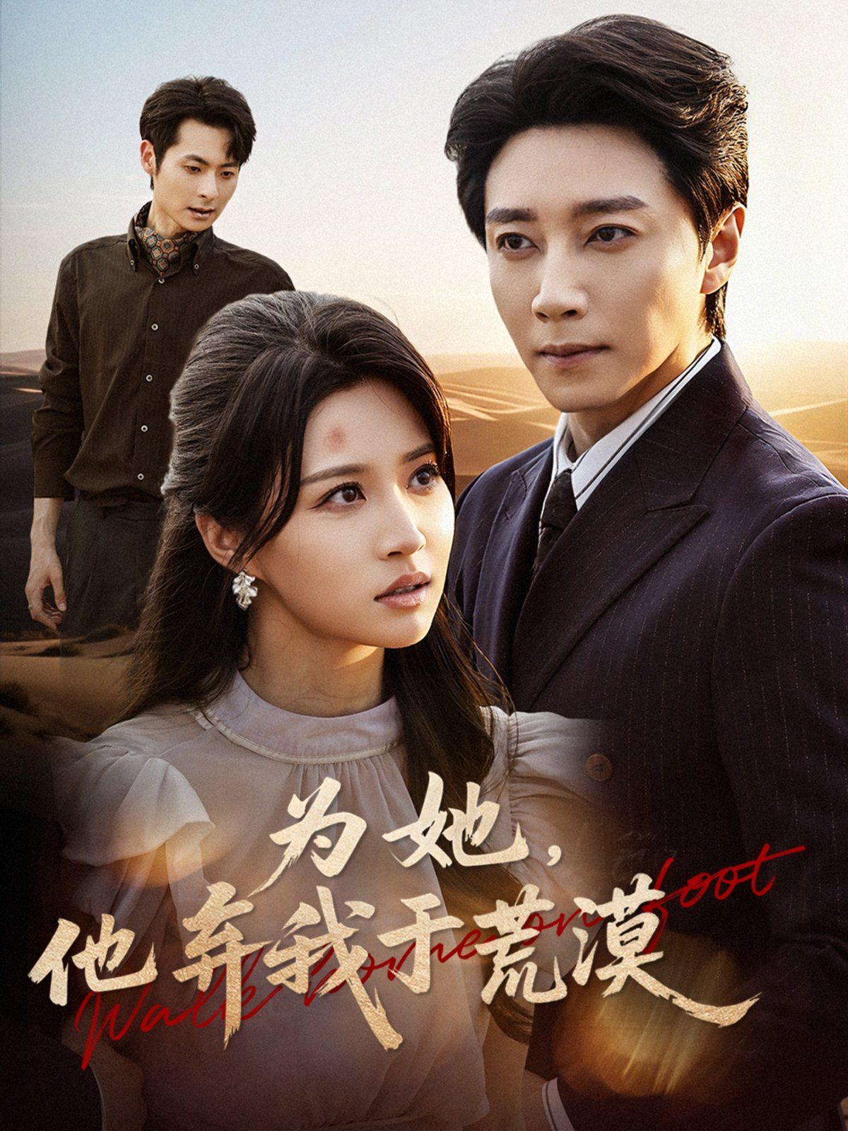 为她他弃我于荒漠 封面