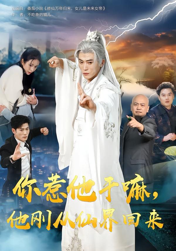你惹他干嘛，他刚从仙界回来 高清封面