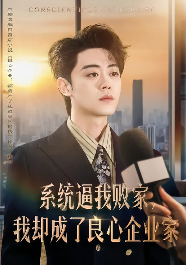 系统逼我败家，我却成了良心企业家 高清封面