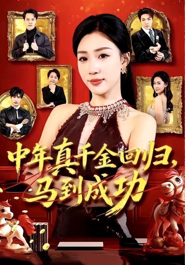中年真千金回归，马到成功 高清封面